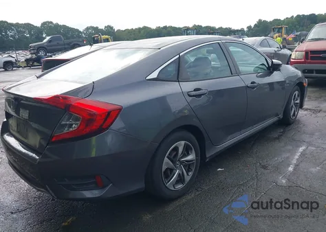 2019 Honda Civic Lx из США, поврежденный, VIN 2HGFC2F68KH510377